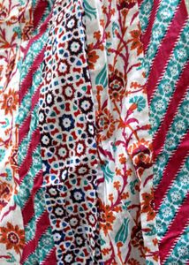 Multicolor Long Skirt