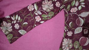 Floral Print Bell Sleeve Kurti