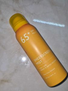 Asaya Sheerscreen Mist SPF 65+