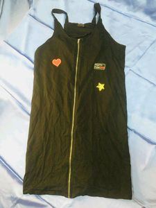 Black Straight Dress For Girls