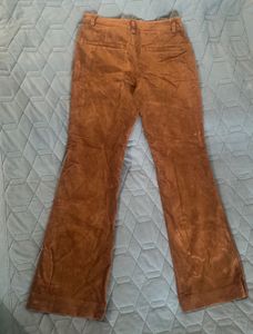 Brown Flared Pants