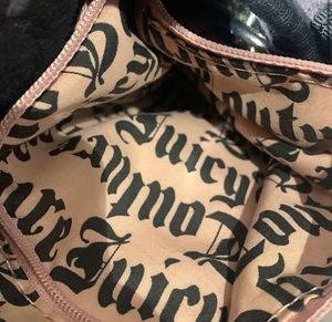 Juicy Couture Velour Sequinned Hobo Bag