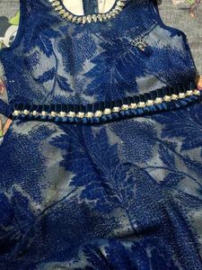 Navy Blue Gown