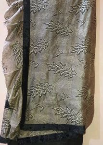 Frilled Saree Double Shade (Women&#39;s)