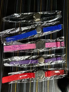 Combo of 5 Colorful Fashion Watches