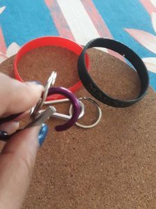 Branded Wristbands and key chain holders