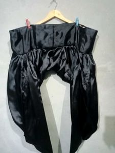 Black Satin Salwar Suit