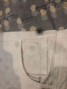 Cream Denim Jeans
