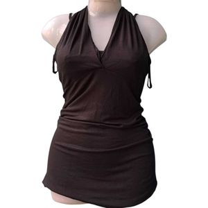 Black Halter Top