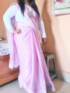 Beautiful Magenta saree💜