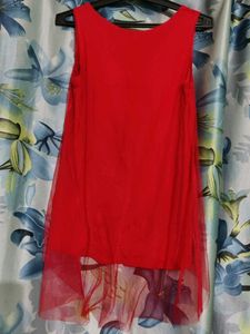 Red Graphic Tank Top