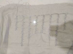 Embroidery Designer saree