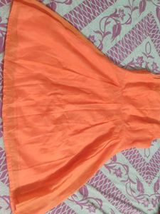 Orange 🧡 Colour Gown