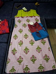 Beautiful New Cotton Kurti 42 Size