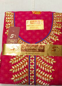 Unstitched Ladies Suit With Dupatta