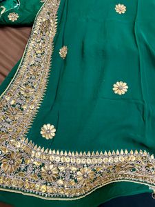Heavy Gota Work Saree