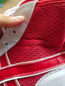 Red &amp; White Athletic Kabbadi Shoes