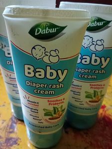 New Dabur Baby Diaper Rash Cream (3 Pack)