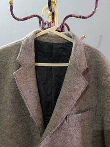 Stylish Grey Overcoat