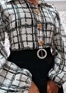 Checkered Long Maxi