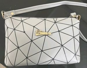 Like Style White Sling Bag
