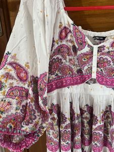 Boho Paisley Print Dress