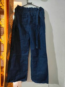 Flared Denim Pant