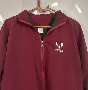 Messi Maroon Jacket