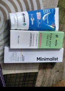 Combo Of 3 Facewash Moisturizer Sunscreen New Seal