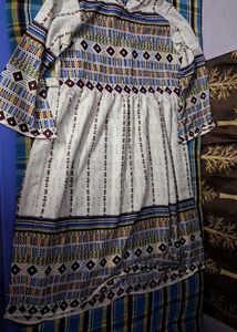 Patterned Mini Dress
