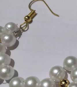Pearl Star Earrings