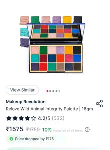 Pack Of 2 Makeup Revolution London Blush Eye shadow Palette