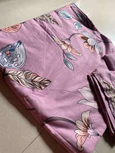 Floral Printed Double Bed sheet
