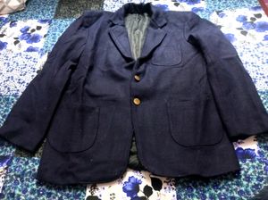 New Condition Navy Blue Winter Coat Size S,M