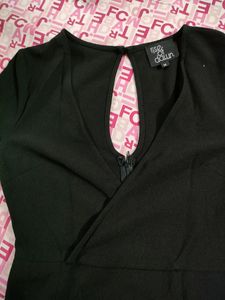 Wrap Black Dress