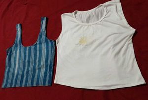 Two Sleveless Top 🩷 In Rs.99