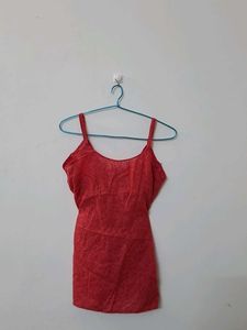 Short Pink Printed Kurti