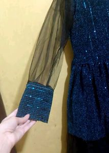 Amazing Gawn With Glitter Koti