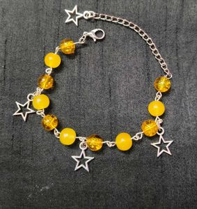 FREE SHIPPING...2 Star Charm Bead Bracelets
