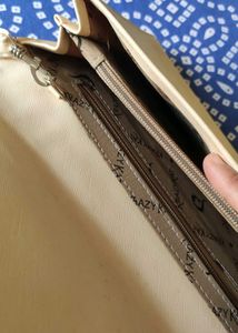 Chic Pink and Beige Sling Bag turned Clutch