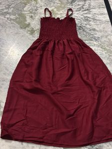 Maroon Sundress