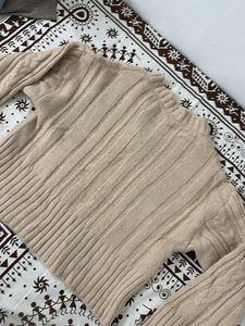 Cable Knit Sweater Vest