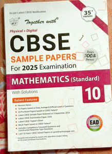 CBSE Math Sample Papers