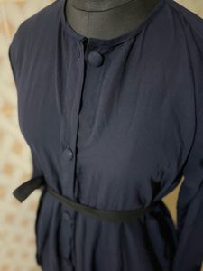 Navy Blue Abaya