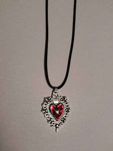 Red Gothic Necklace