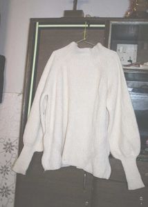 White Sweater Korean Style