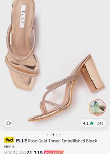 ELLE  Block Heel