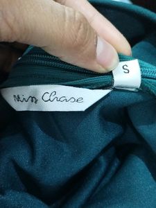 Miss Chase Dark Green Dress