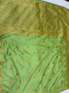 Elegant Green Saree