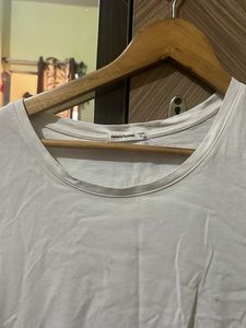 White Basic Tee